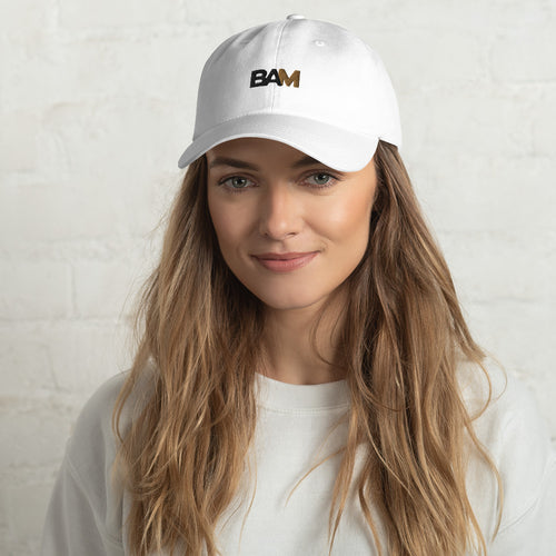 '23 BAM - Dad Hat - White