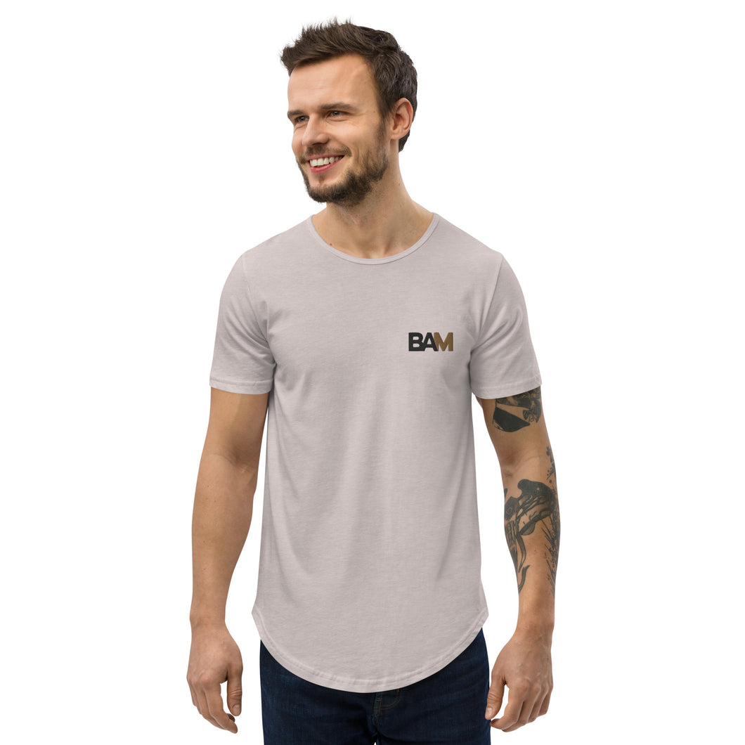 23 BAM - Men's Curved Hem T-Shirt - Light Colors – The Broke Agent Store