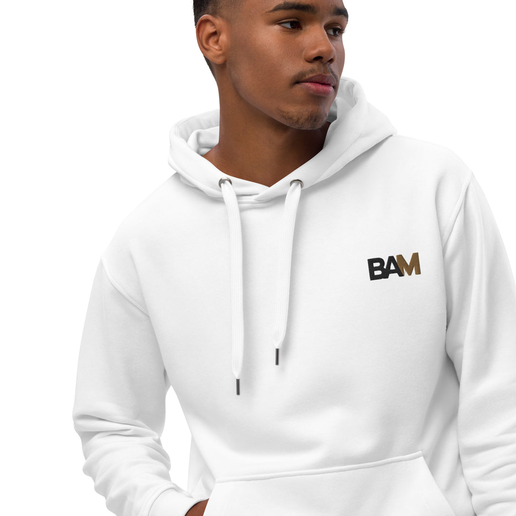 '23 BAM - Premium Eco Hoodie - White