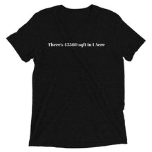 THere's 43560 Square Feet in 1 Acre Short (dark) sleeve t-shirt